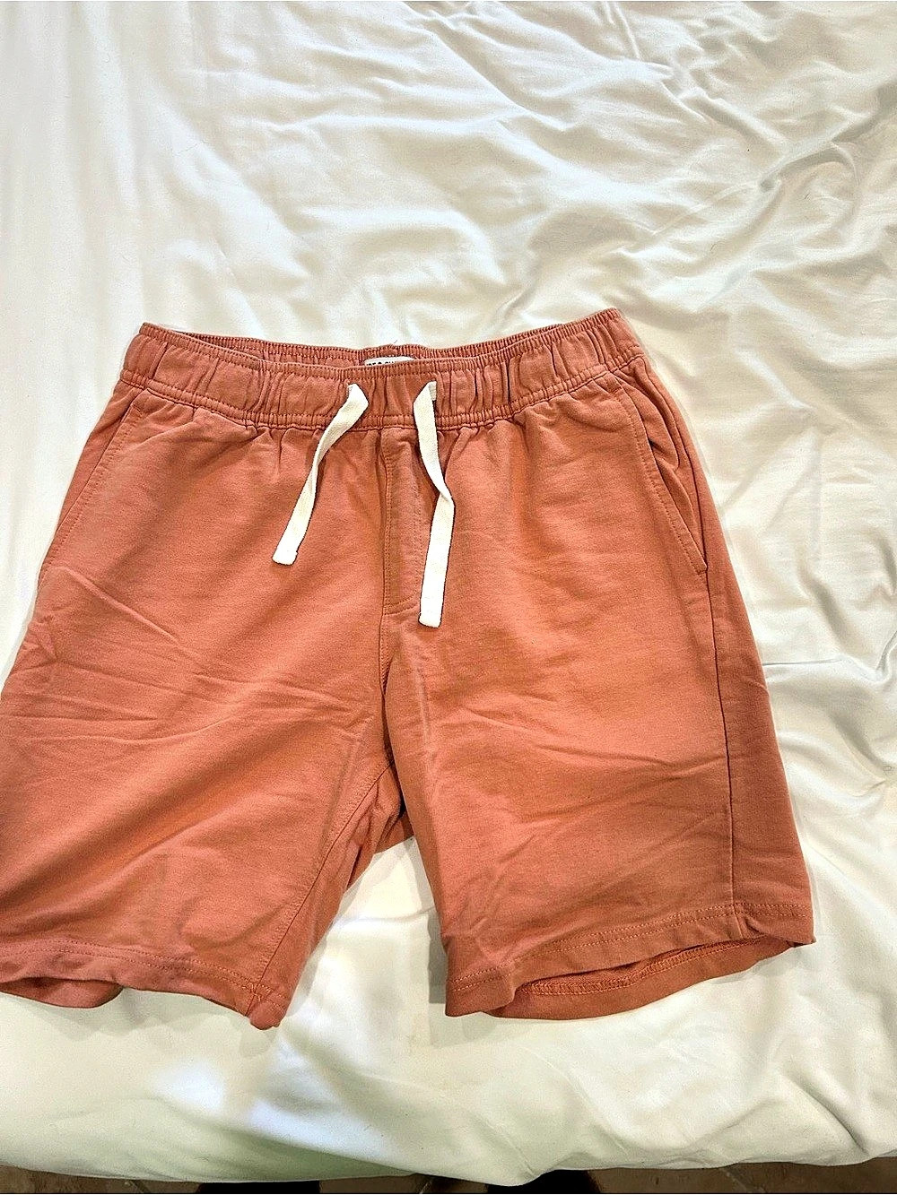Trunks Surf & Swim Co. French Terry Short. Men's Hybrid Shorts Orange Medium